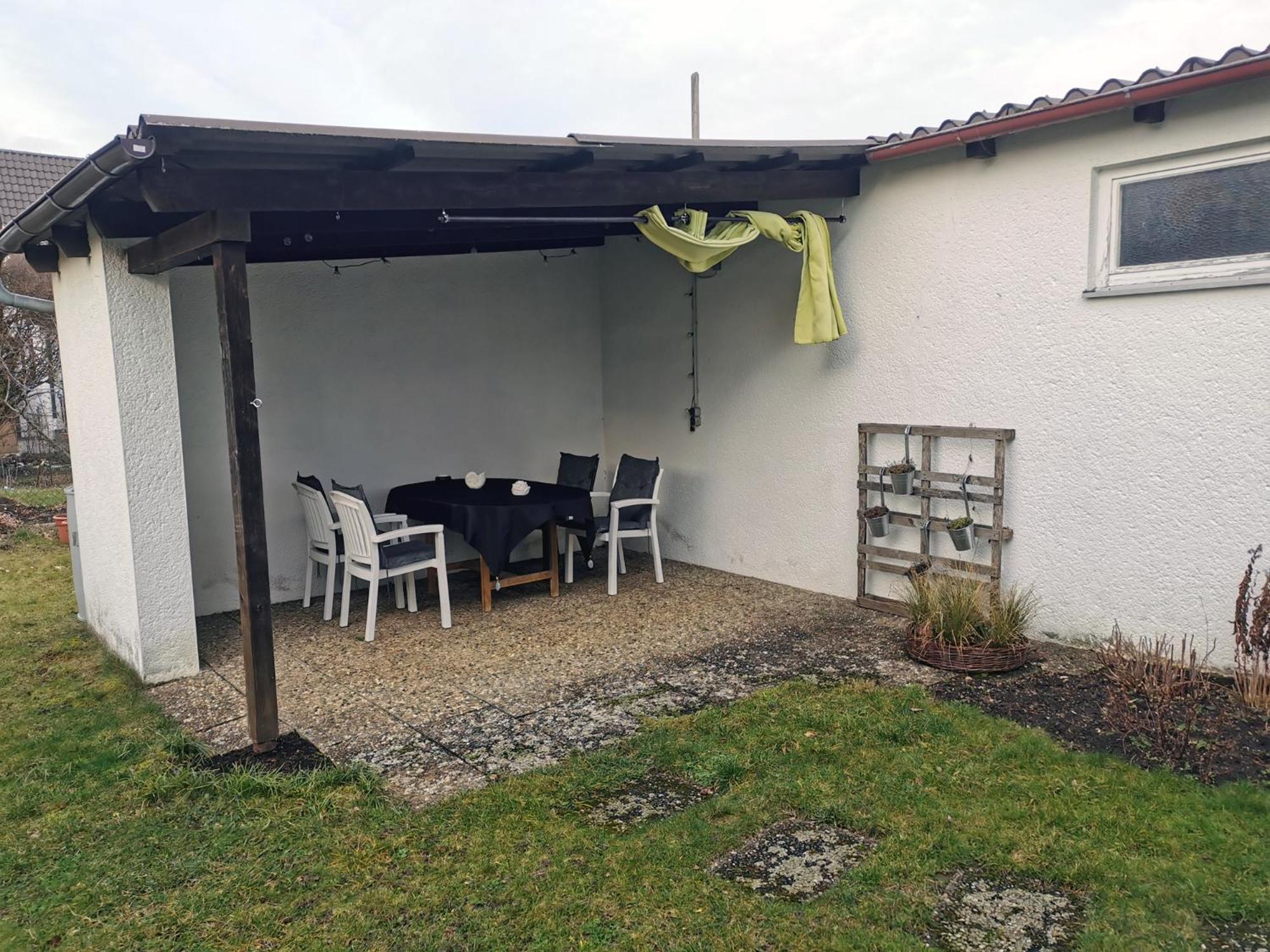 3 Zimmer Ferienwohnung Mit Eigenem Garten トロッシンゲン エクステリア 写真