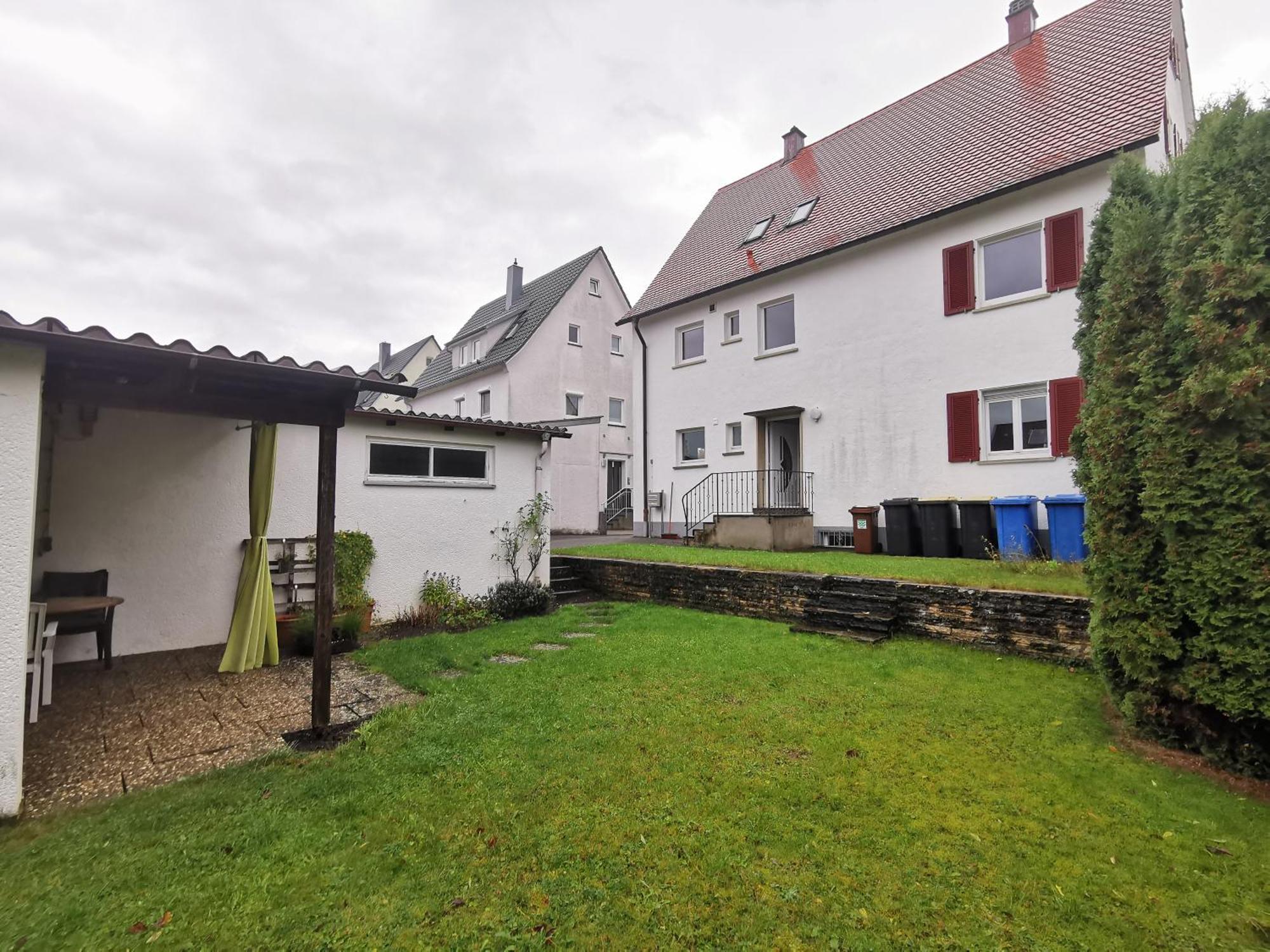 3 Zimmer Ferienwohnung Mit Eigenem Garten トロッシンゲン エクステリア 写真